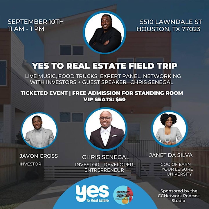 Yes to Real Estate Field Trip Sponsored by CCNetwork Studio image