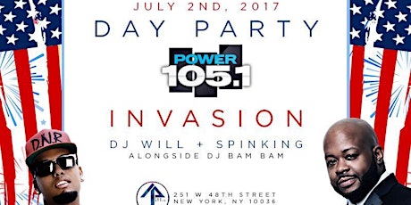POWER 105 INDEPENDENCE WEEKEND TAKEOVER primary image