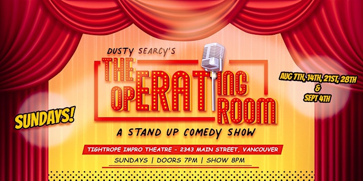 Comedy Night at The Tightrope Theatre: The Operating Room Stand-Up Comedy image