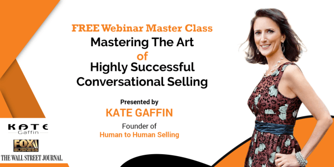  Mastering the Art of Highly Successful Conversational Selling - Free Webinar MasterClass 