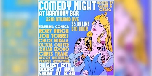 Comedy Night at Harmony Bar: MCW Edition