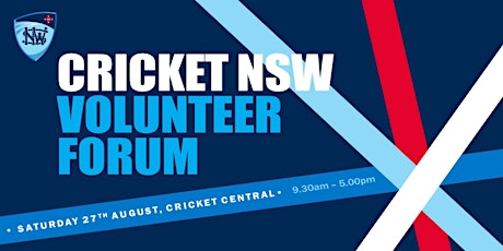 Cricket NSW Volunteers Forum
