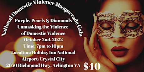 Purple, Pearls and Diamonds / Unmasking the Violence of DV Masquerade Gala