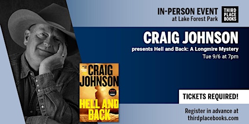 Craig Johnson presents 'Hell and Back: A Longmire Mystery'