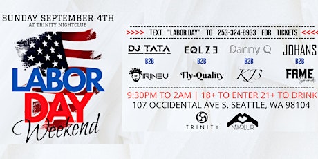 Labor Day Weekend Party | Sunday September 4th