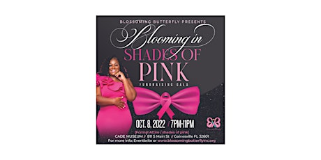 Blooming in Shades of Pink Fundraising Gala