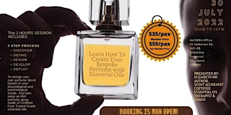 Create Your Own Bespoke Perfume With Essential Oils primary image