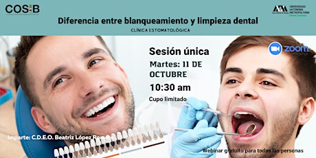 Imagen principal de Diferencia entre blanqueamiento y limpieza dental