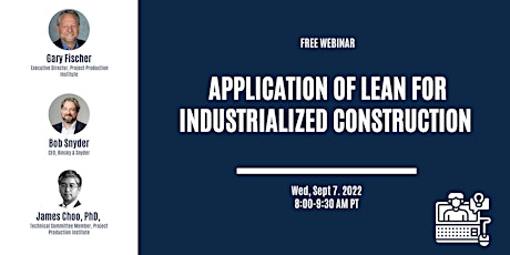 Application of Lean for Industrialized Construction