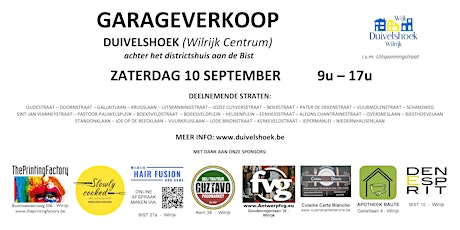 Imagem principal de Garageverkoop Duivelshoek Wilrijk