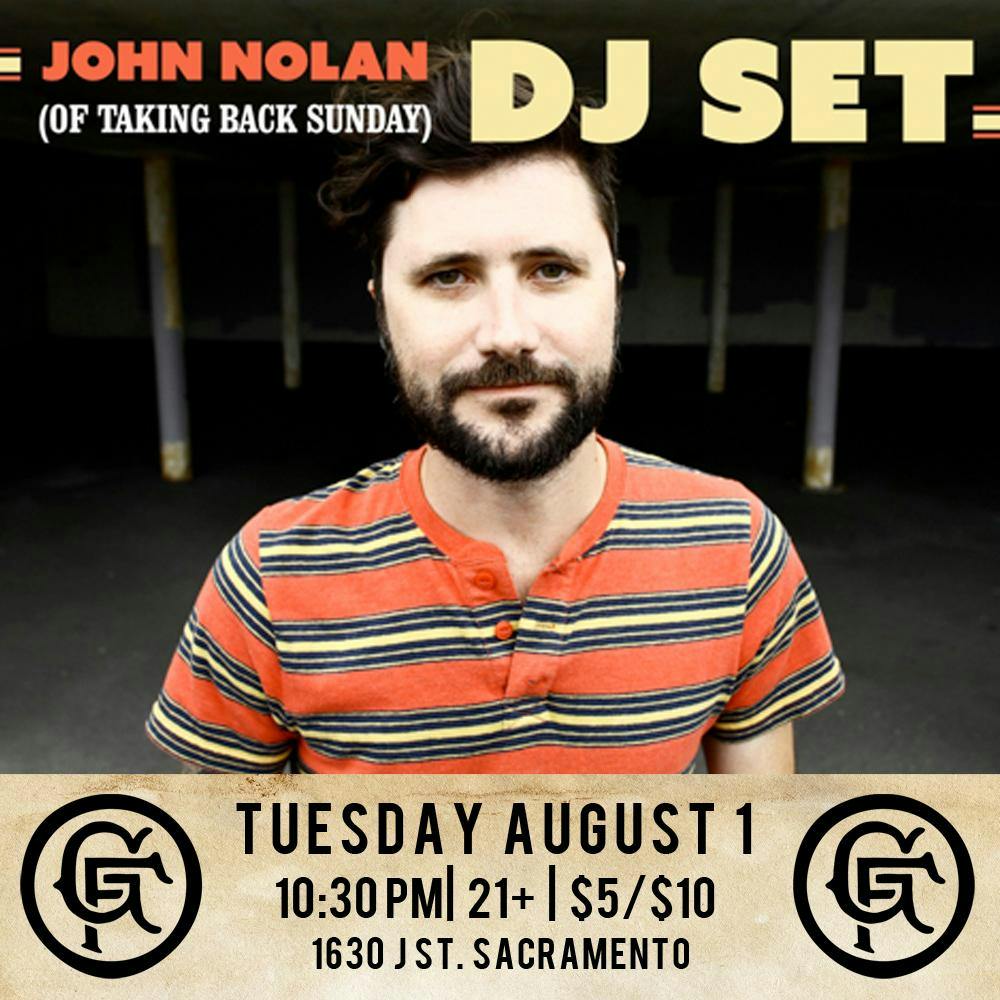 John Nolan of Taking Back Sunday (DJ Set)