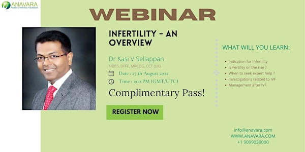 Webinar on Infertility-An Overview.