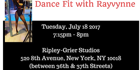 Dance Fit with Rayvynne - July 18 primary image