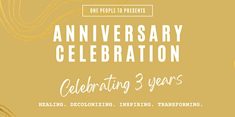 OnePeopleTO 3rd Anniversary Celebration