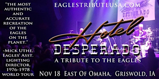 "Hotel Desperado" A Tribute To The Eagles at EOO!