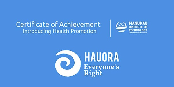 Certificate of Achievement in Introducing Health Promotion - Nelson