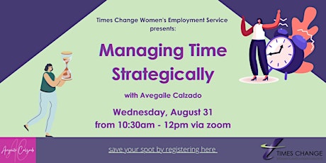 Managing Time Strategically