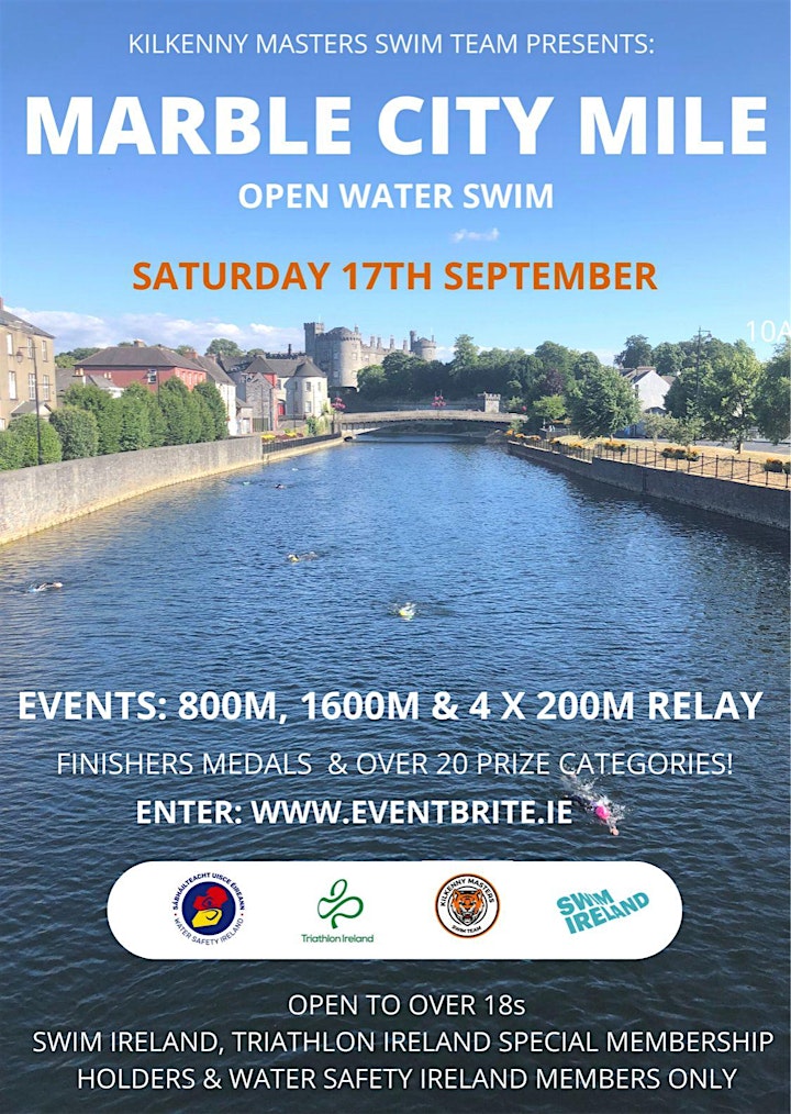 Marble City Mile Open Water Swim Event 2022, Kilkenny image
