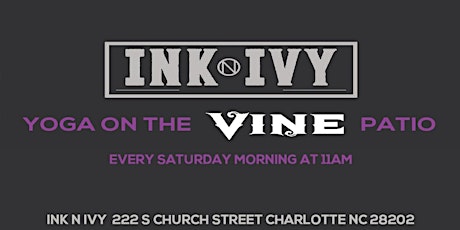 Yoga on the VINE- at Ink N Ivy with Britt Risch-August 26 primary image