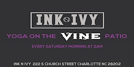 Yoga on the VINE- at Ink N Ivy with Jason Kierce -Sept 2 primary image