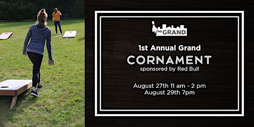 1st Annual Grand "Cornament" sponsored by Red Bull