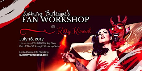 SHOWGIRL SERIES: Fan Workshop with Kitty Kinevil primary image