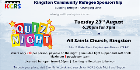 KCRS Quiz Night and Supper