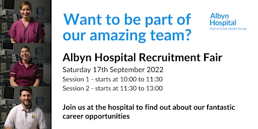 Albyn Hospital Recruitment Fair