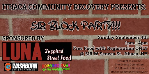 Ithaca Community Recovery Block Party