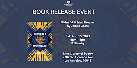 Book Release Event: Midnight & Mad Dreams by James Coats