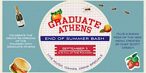 Graduate Athens End of Summer Bash