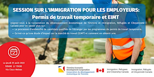 Session sur l'immigration pour les employeurs: Permis de travail et EIMT