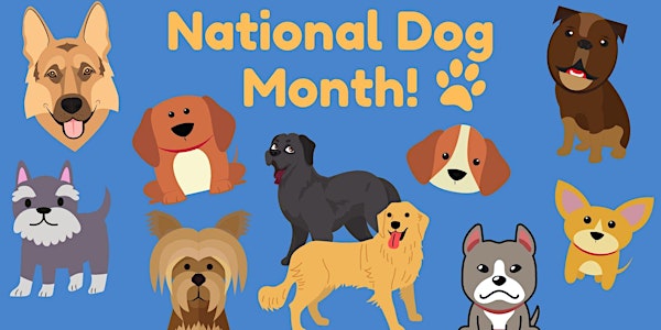 National Dog Month Crafts! (Kids of All Ages)