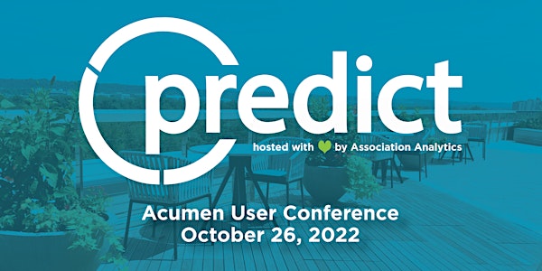 PREDICT - Acumen User Conference