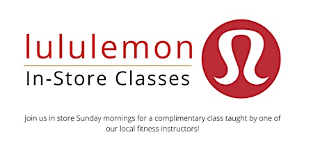 lululemon Alderwood Mall | August In-Store Classes