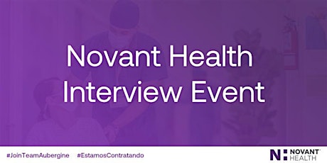 Novant Health Virtual Clinical Recruitment Event