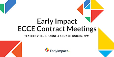 EarlyImpact: Dublin ECCE Contract Meeting primary image