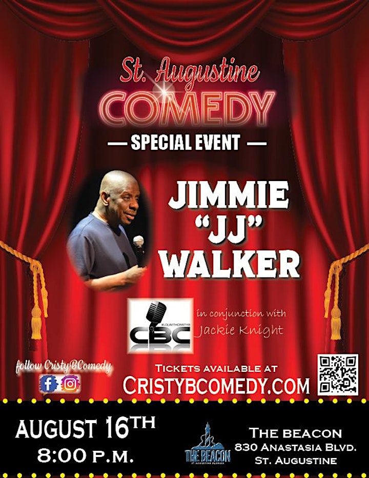 St. Augustine Comedy at the Beacon with Jimmie Walker image