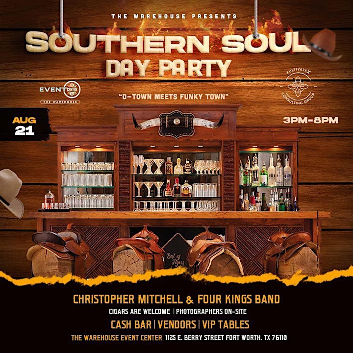 Southern Soul Day Party - 8/21 @3PM image