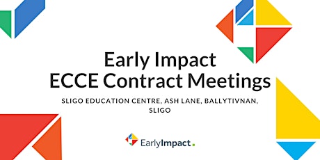 EarlyImpact: Sligo ECCE Contract Meeting primary image