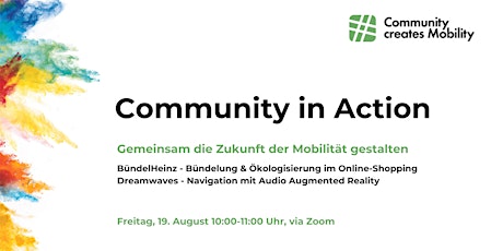 Community in Action #3: Gemeinsam die Zukunft der Mobilität gestalten