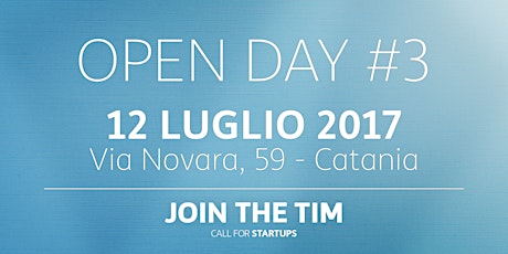 Immagine principale di Call for Startups TIM #Wcap 2017 - Open Day #3 