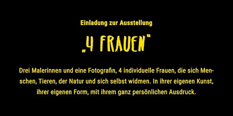 Ausstellung "4 Frauen" - powered by Eyecandy Frankfurt