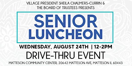 Matteson Senior Luncheon 2022