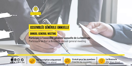Assemblée générale annuelle / Annual General Meeting