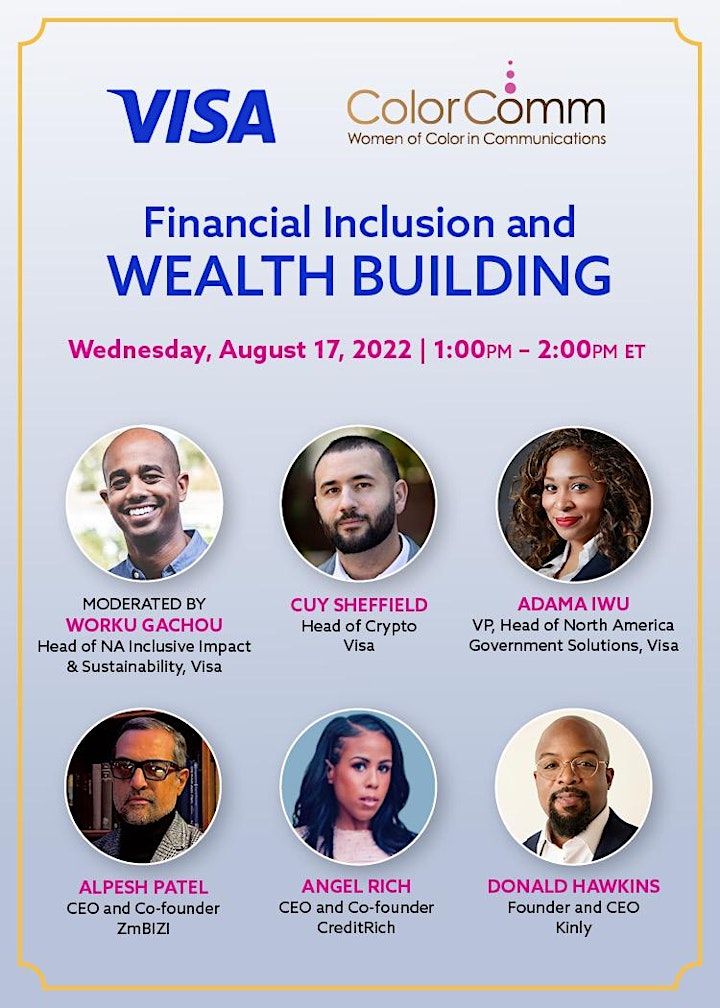 ColorComm x Visa Present: Financial Inclusion and Wealth Building image