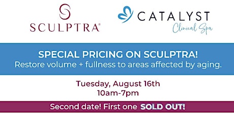 Sculptra Injectable Event — Second Date! primary image