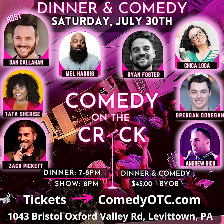 Dinner & Comedy Show *MAY * JUNE * JULY* AUGUST* image