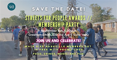 Walk Bike Nashville Membership Party 2022