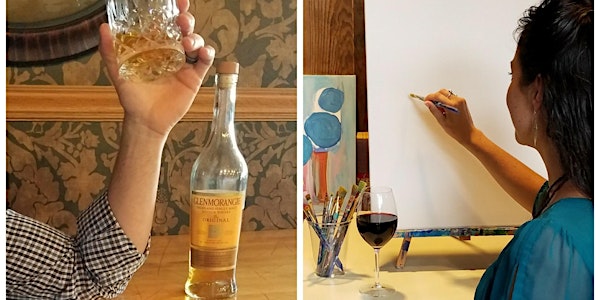 2 Events, 1 Great Night. Scotch and Food Tasting & Wine and Dine Paint Night